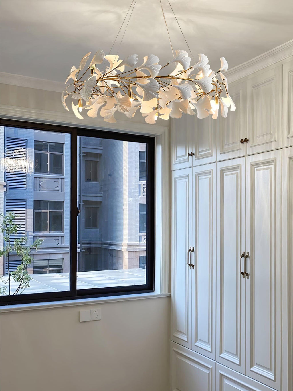 Gingko Chandelier O Style