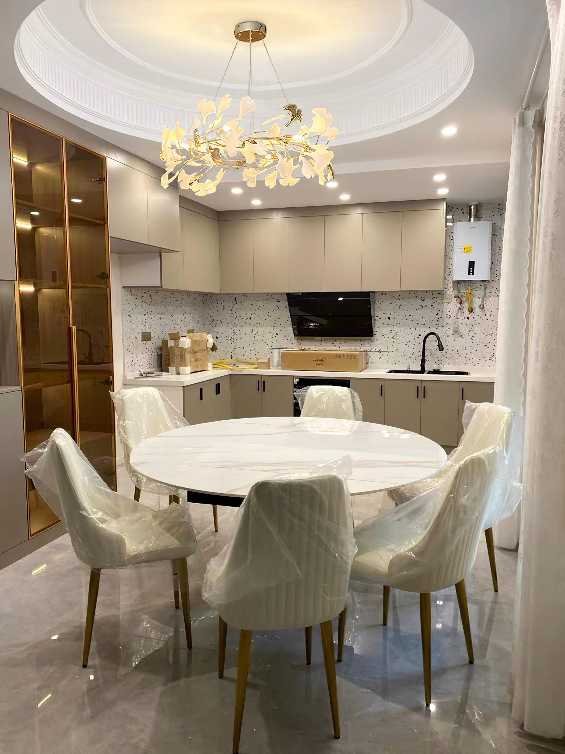 Gingko Chandelier O Style