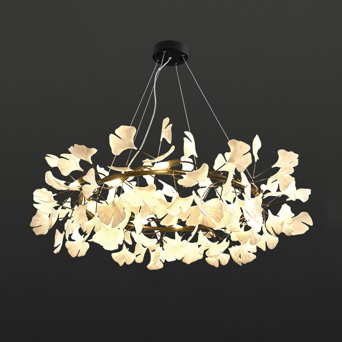 Gingko Chandelier O Style