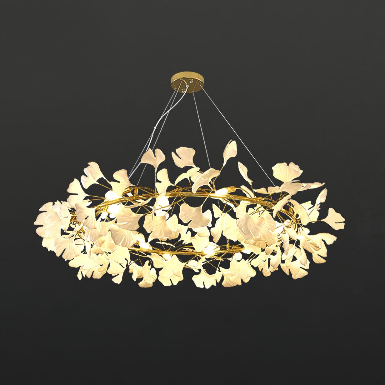 Gingko Chandelier O Style