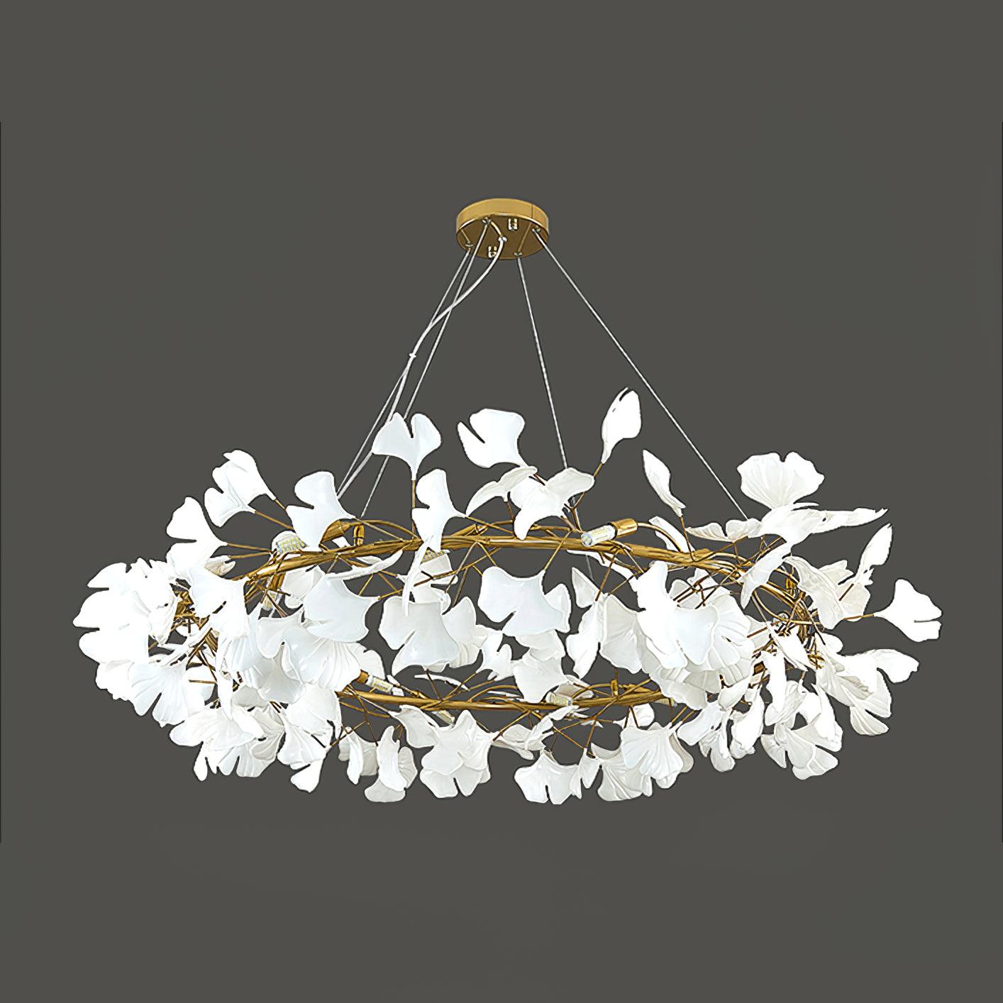 Gingko Chandelier O Style