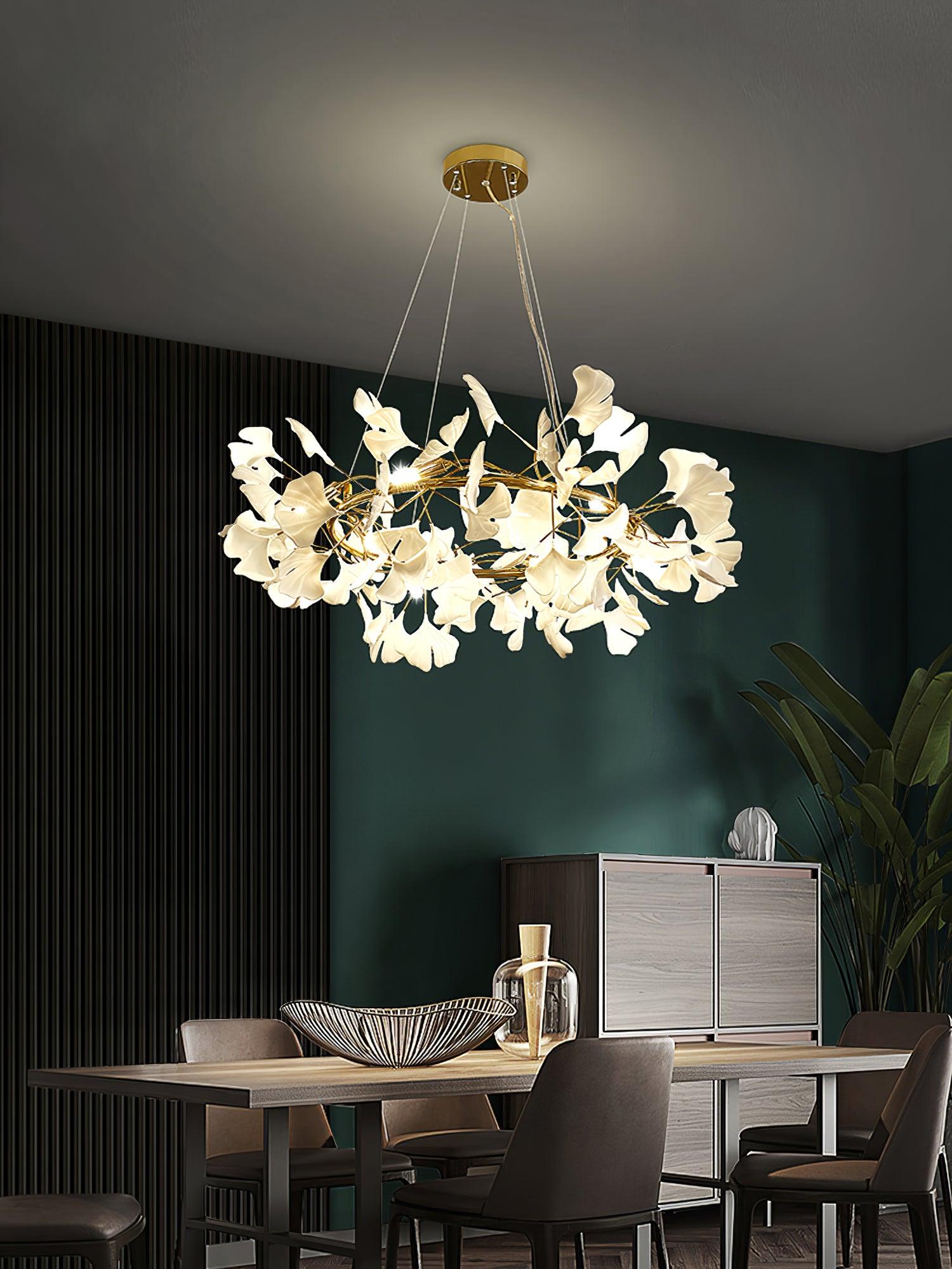 Gingko Chandelier O Style