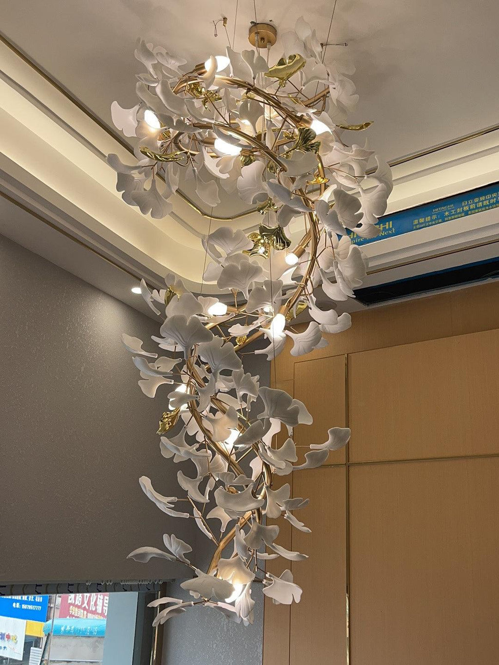 Gingko Chandelier Q Style