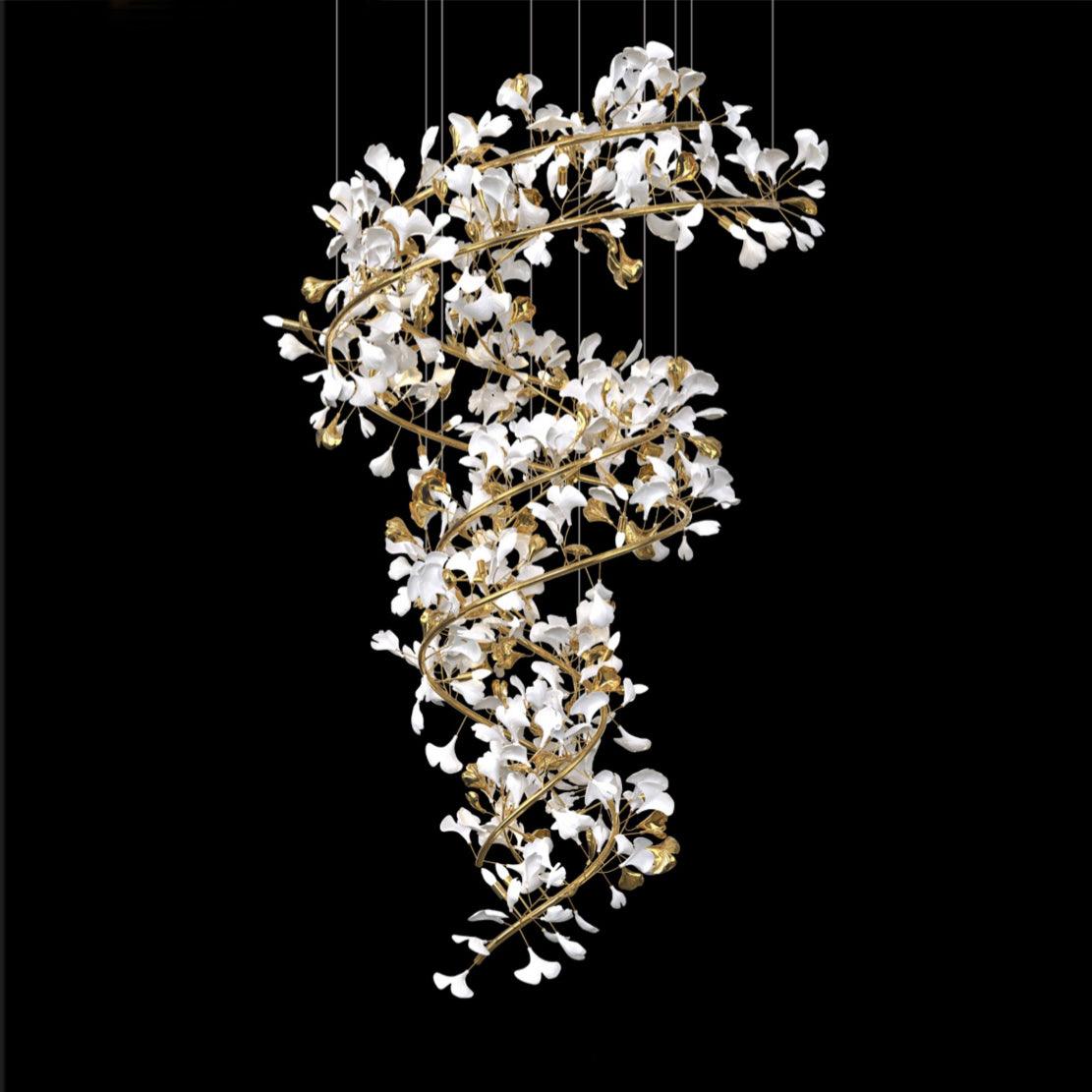 Gingko Chandelier Q Style