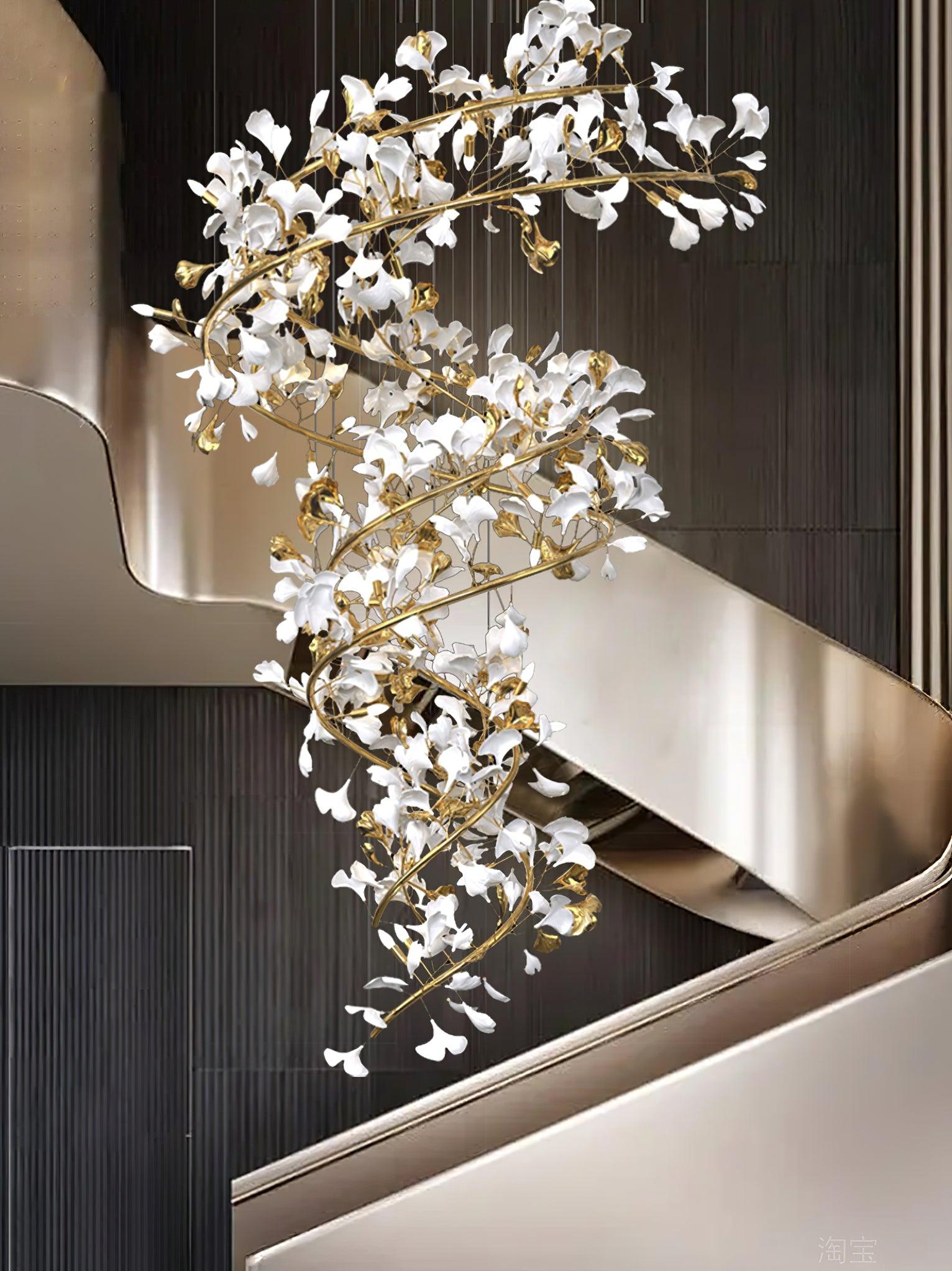 Gingko Chandelier Q Style
