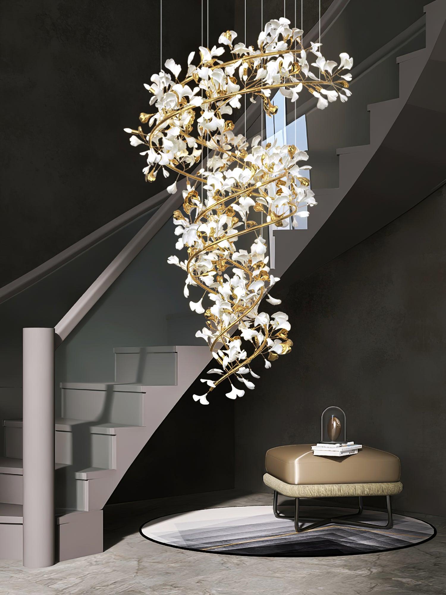 Gingko Chandelier Q Style