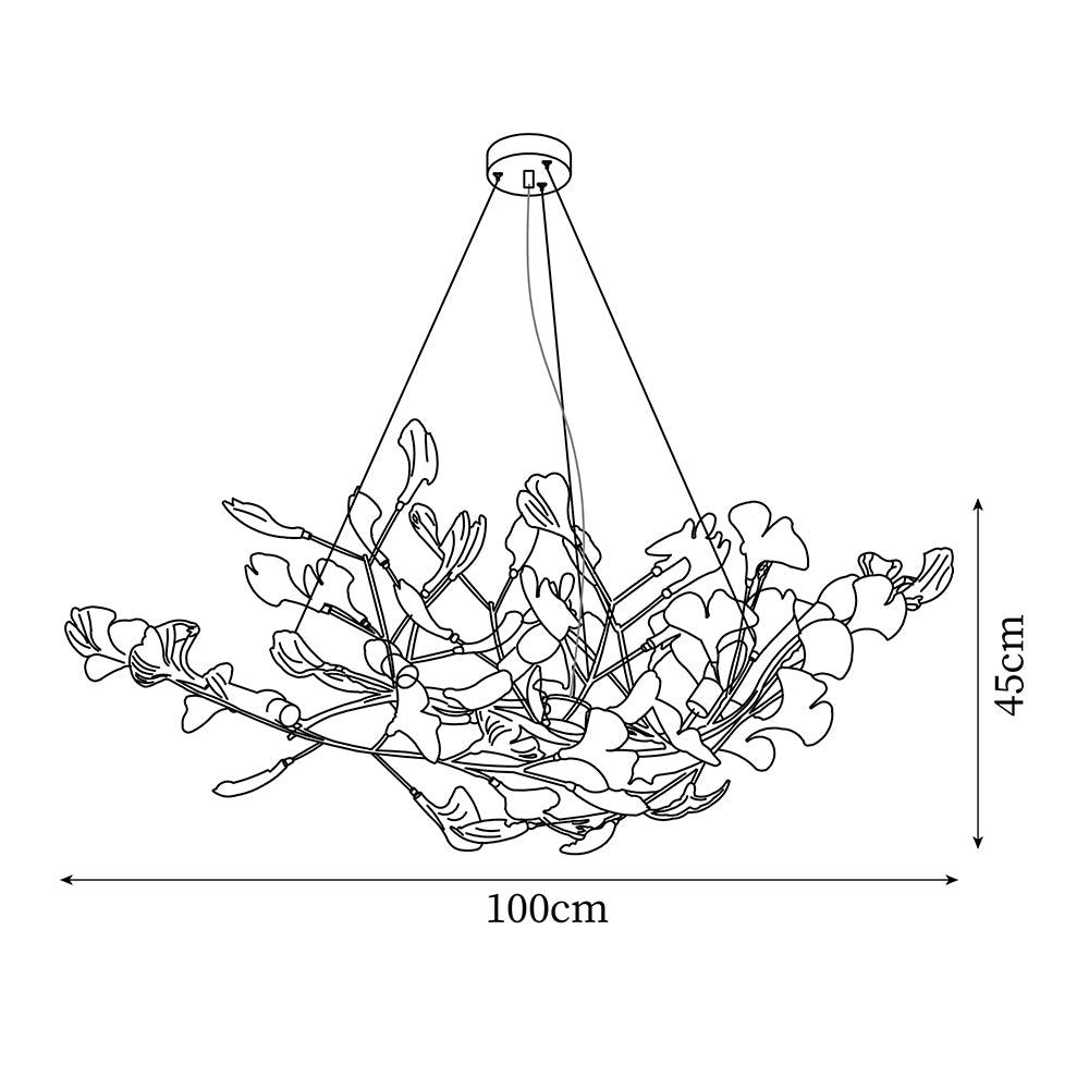 Gingko Chandelier S Style