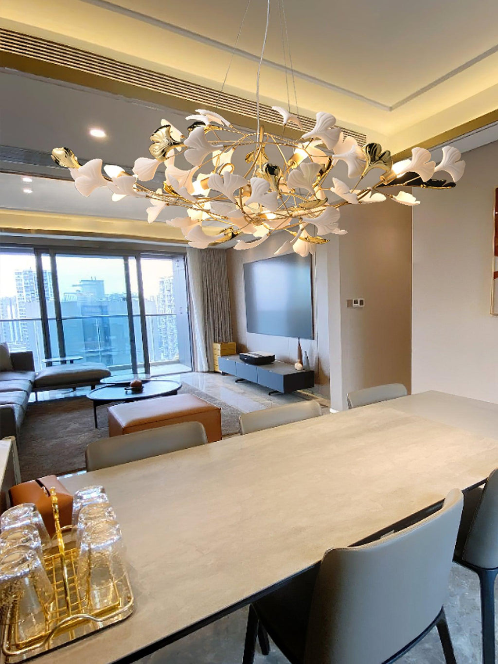 Gingko Chandelier S Style