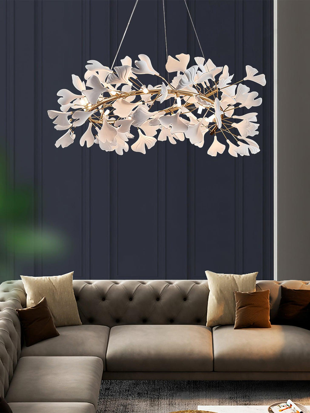 Gingko Chandelier U Style