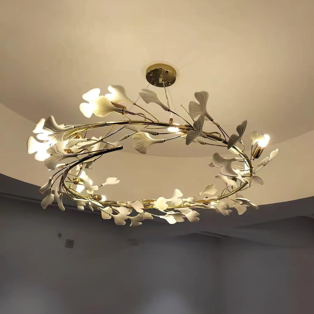 Gingko Chandelier U Style