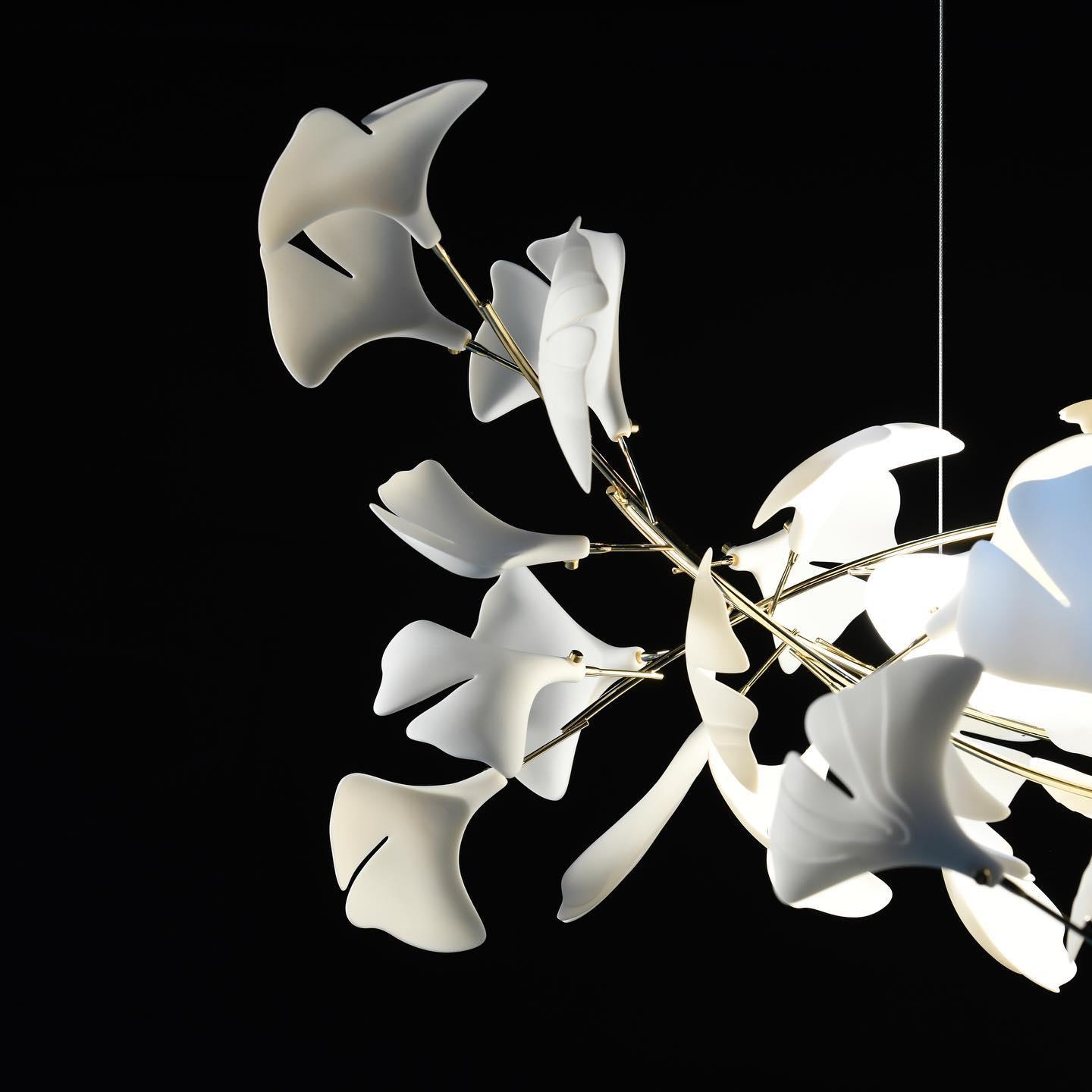 Gingko Chandelier U Style