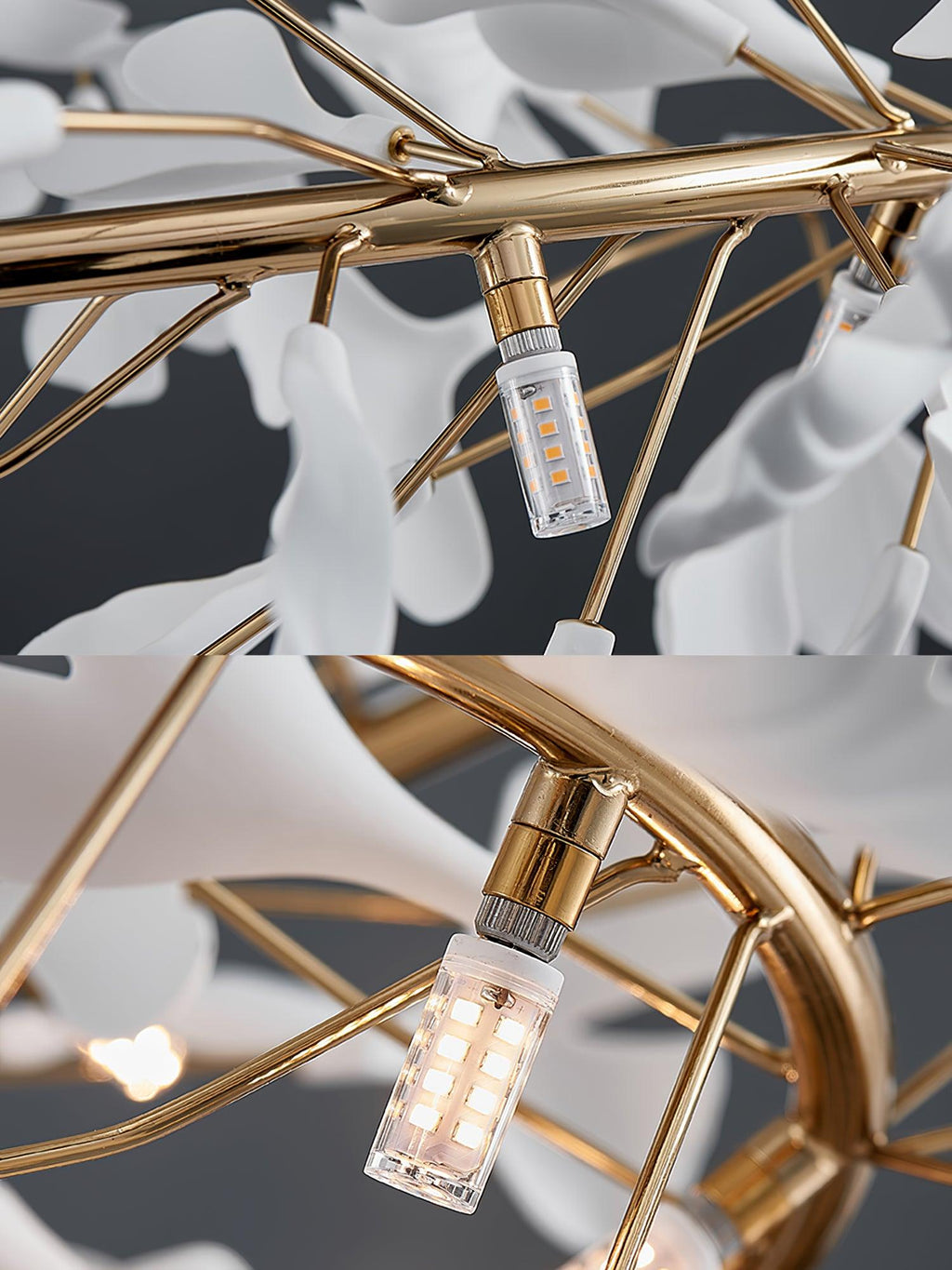 Gingko Chandelier U Style