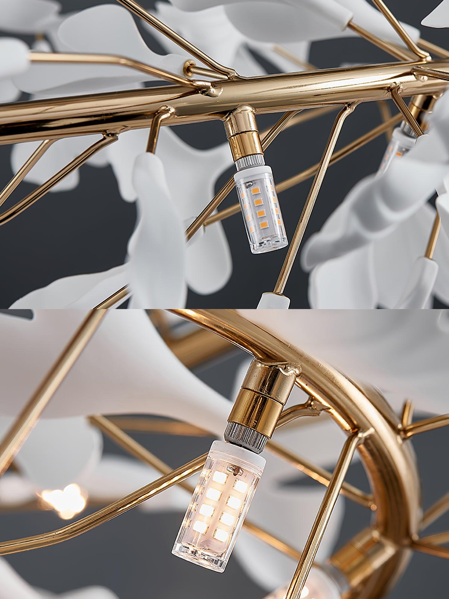 Gingko Chandelier U Style