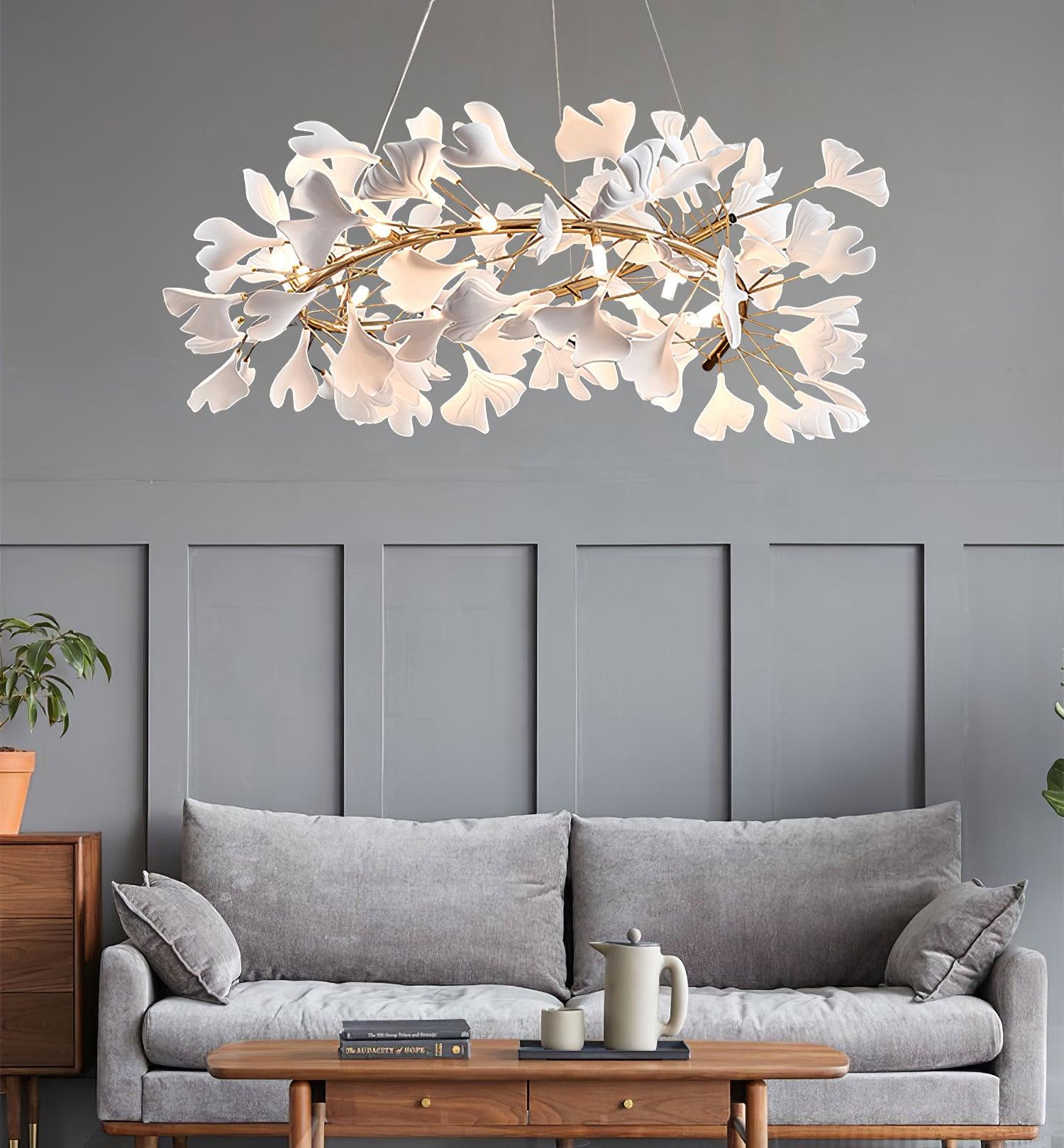 Gingko Chandelier U Style