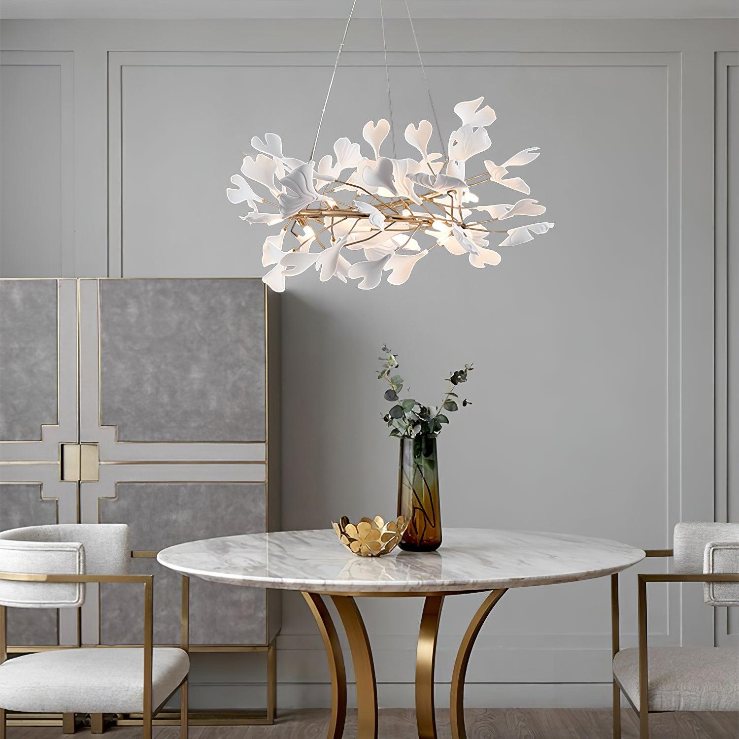 Gingko Chandelier U Style