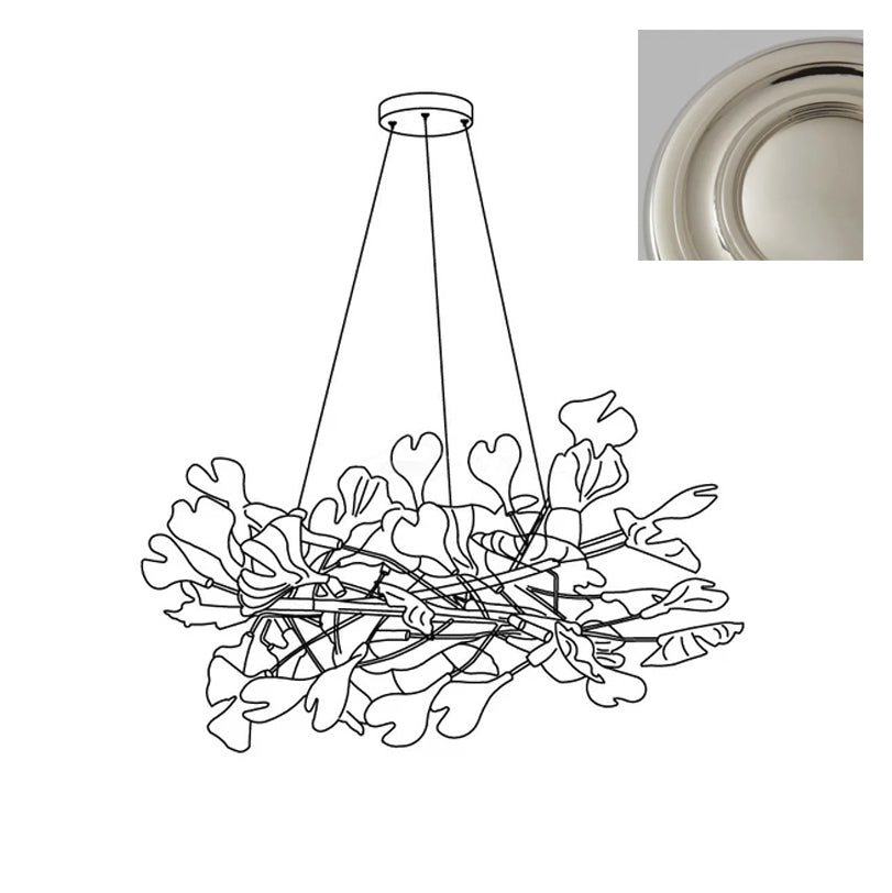 Gingko Chandelier U Style