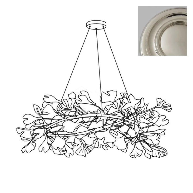 Gingko Chandelier U Style