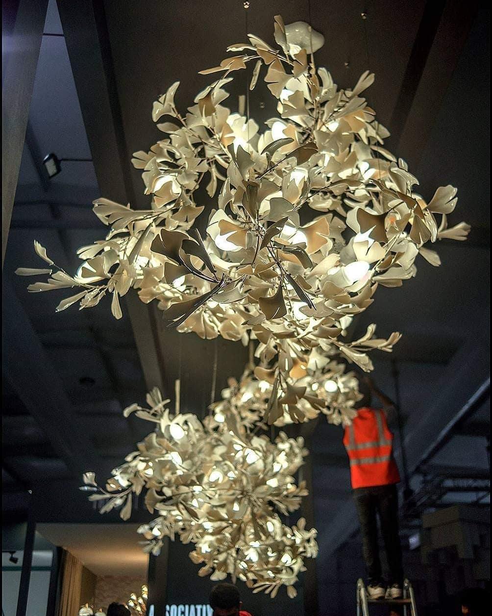 Ginkgo Combination Lamp