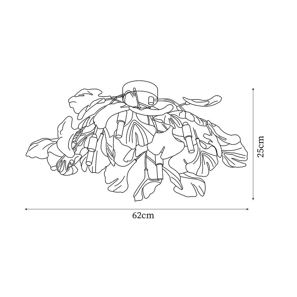 Gingko Valla Ceiling Light
