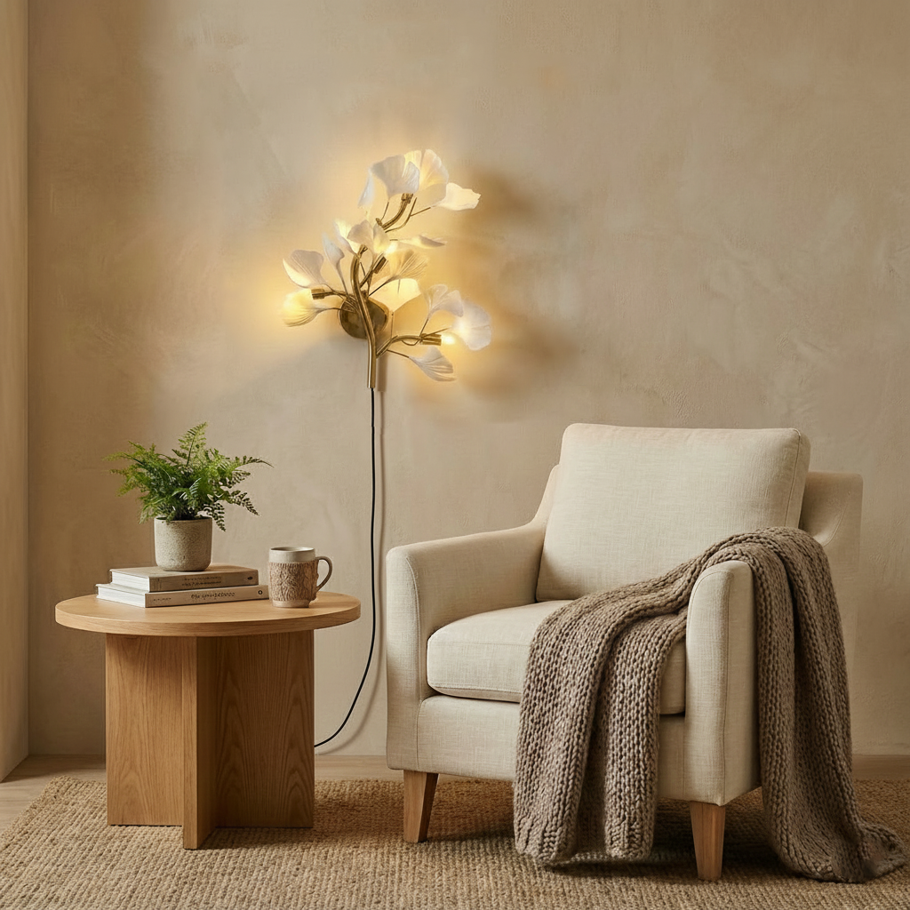 Ginkgo Neiman Plug In Wall Lamp
