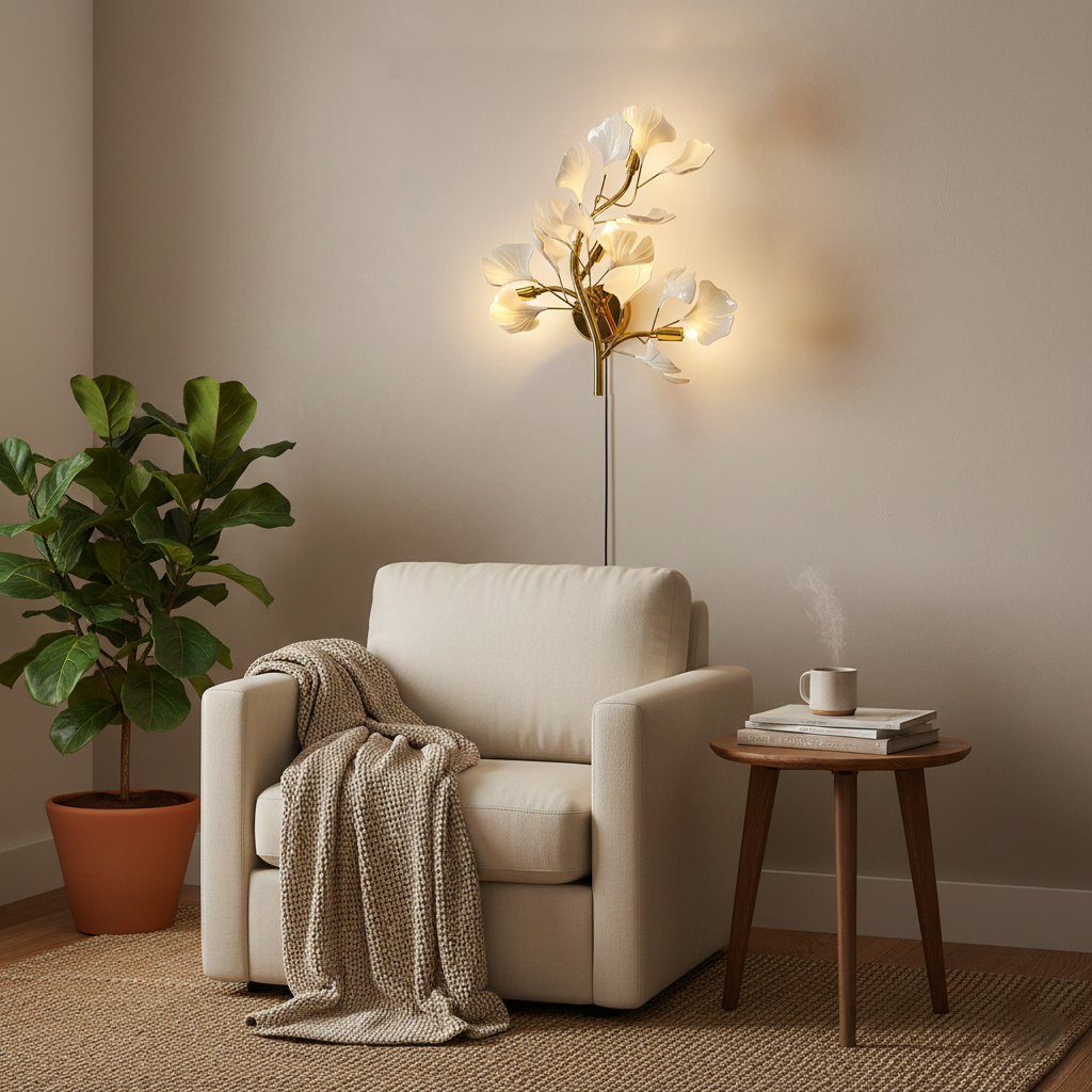 Ginkgo Neiman Plug In Wall Lamp