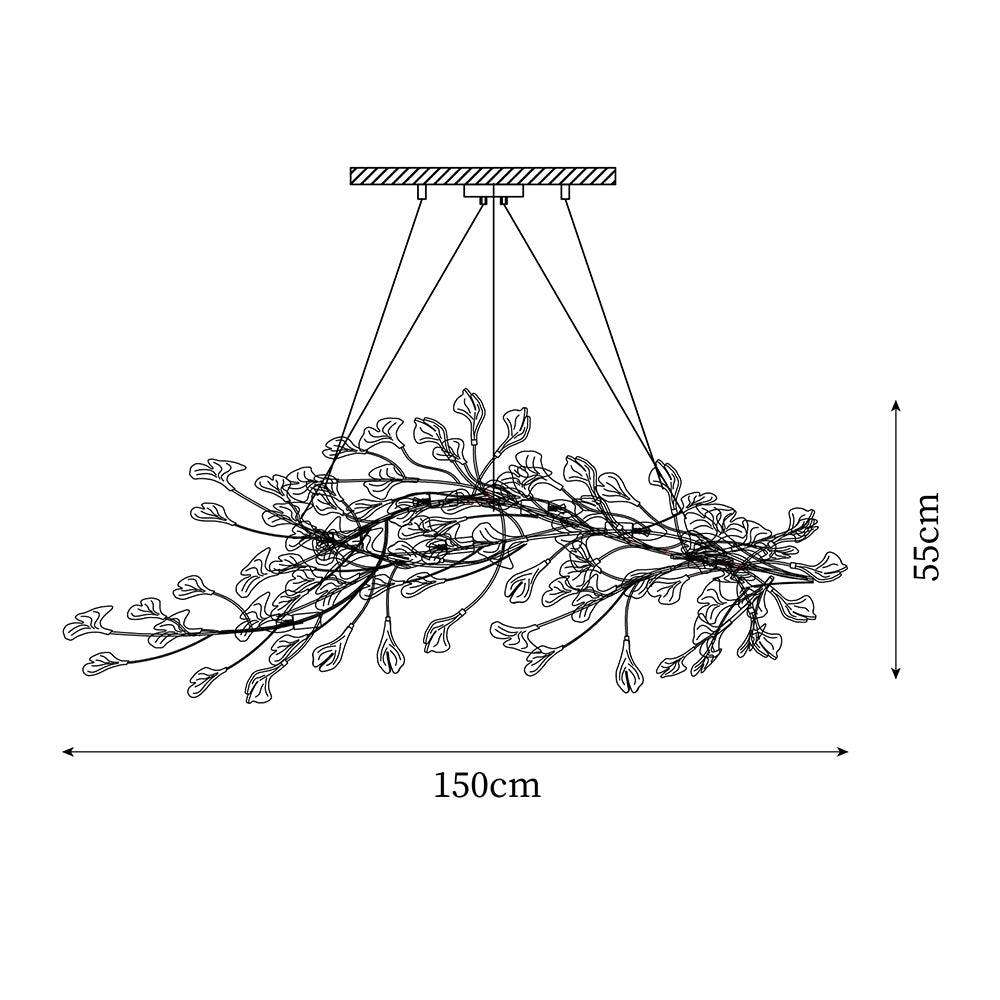 Gingko Chandelier E Style