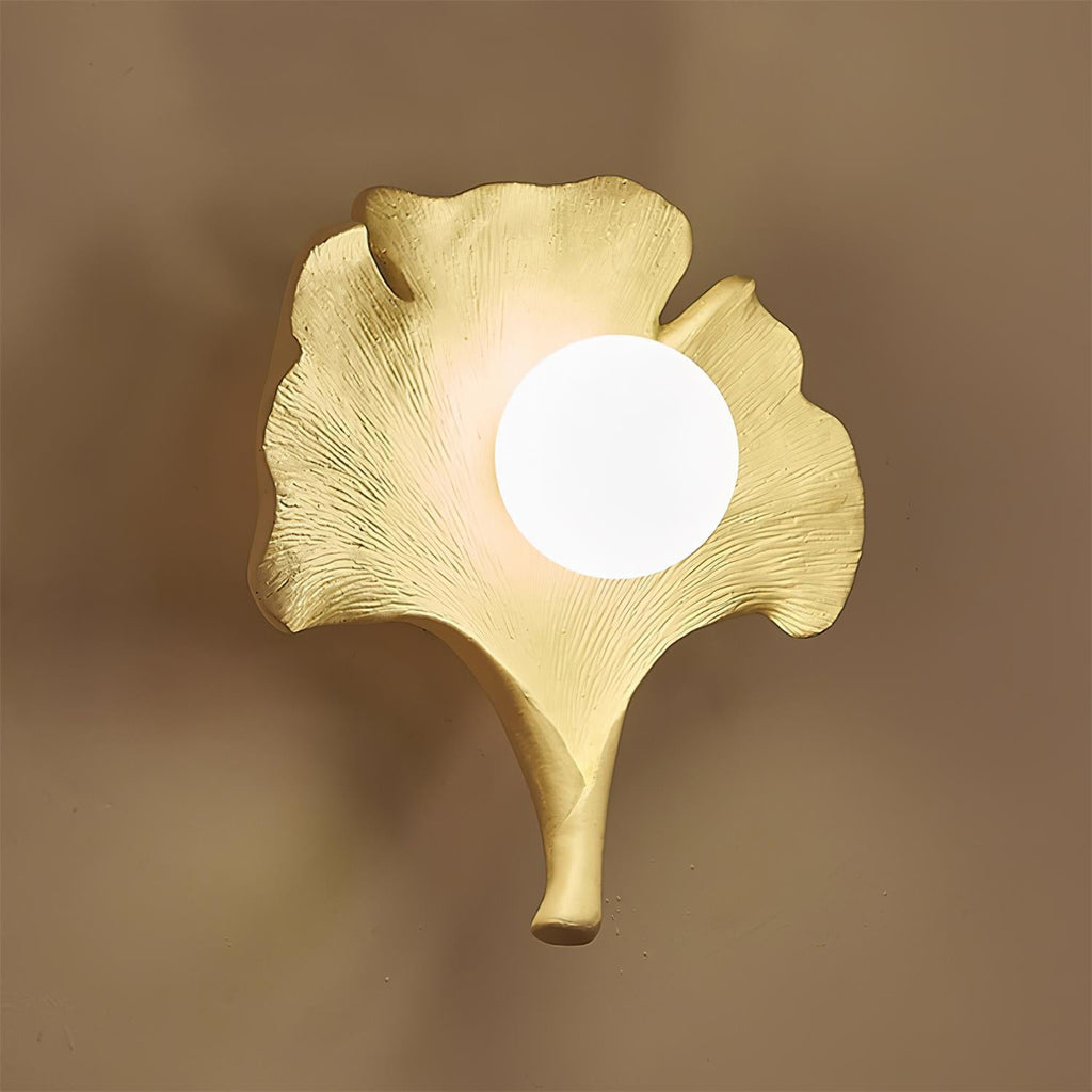 Ginkgo Leaf Wall Lamp