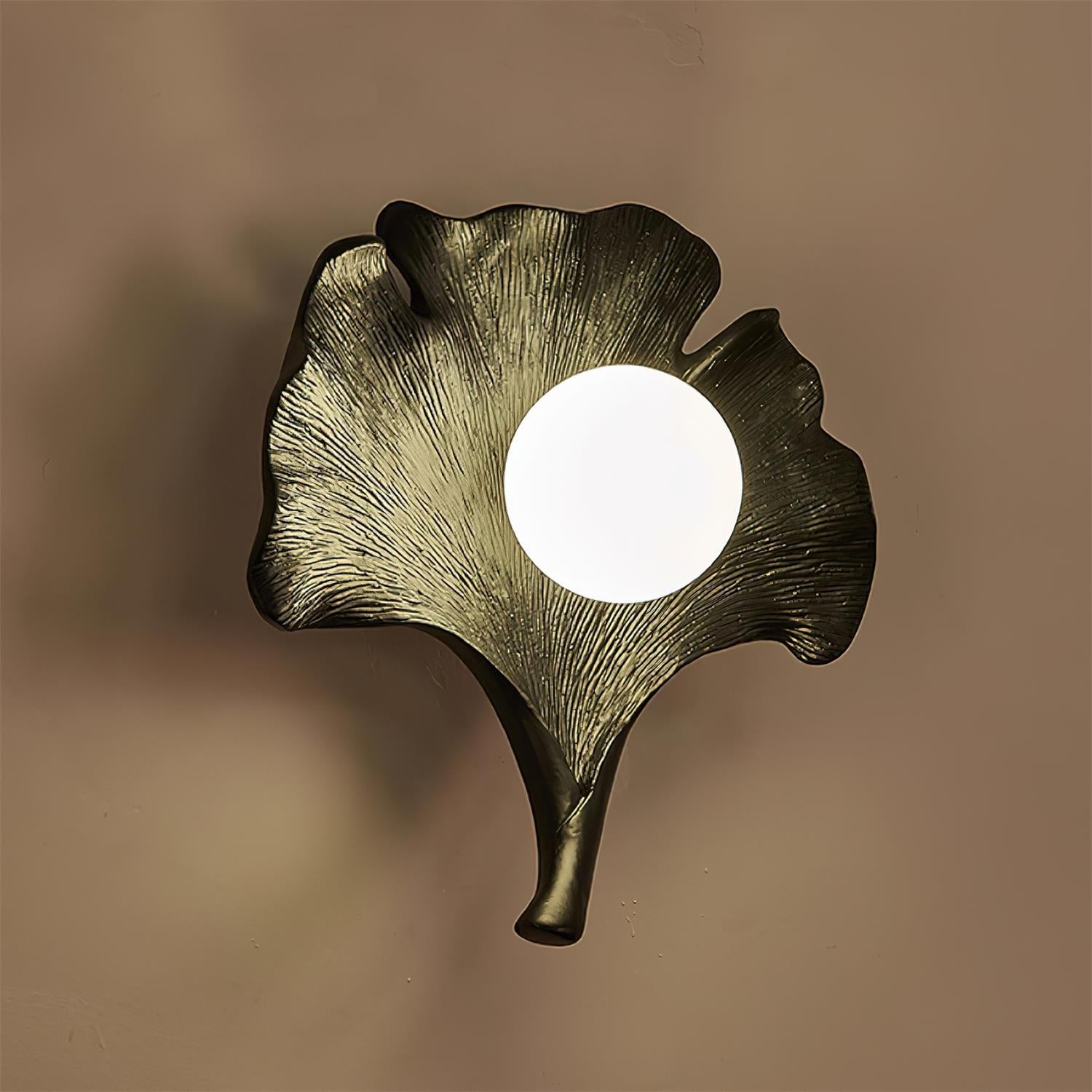 Ginkgo Leaf Wall Lamp