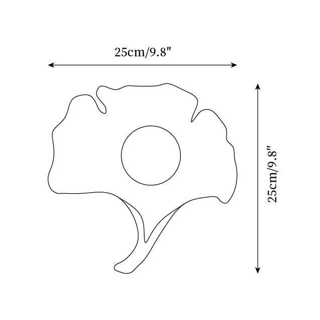 Ginkgo Leaf Wall Lamp