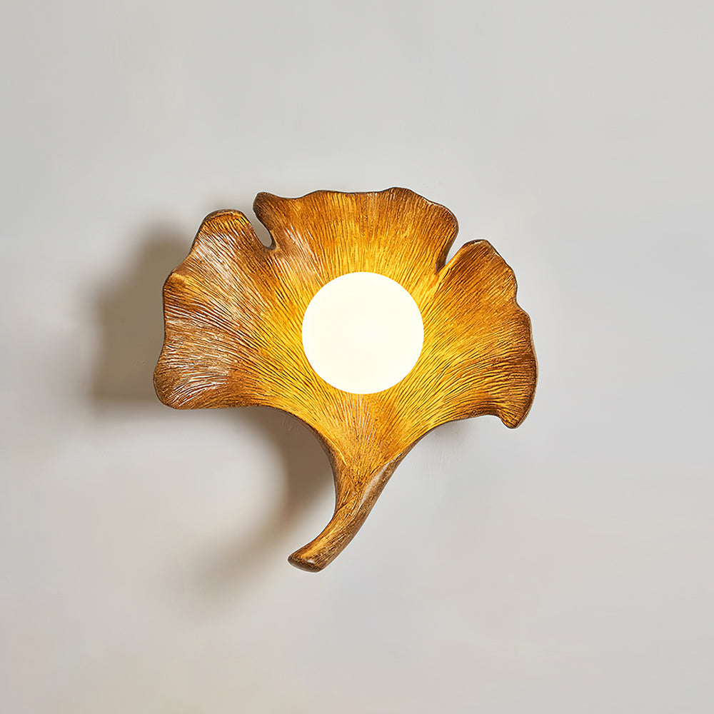 Ginkgo Leaf Wall Lamp