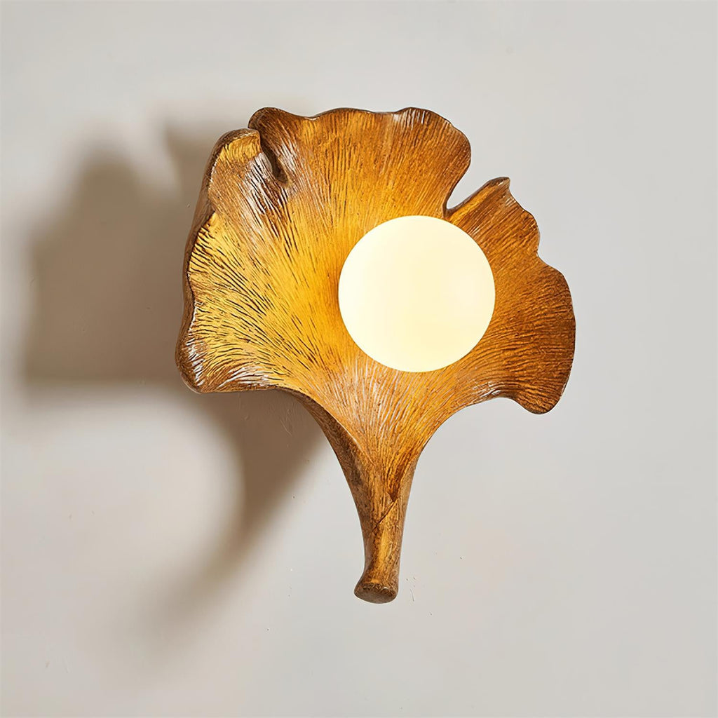 Ginkgo Leaf Wall Lamp