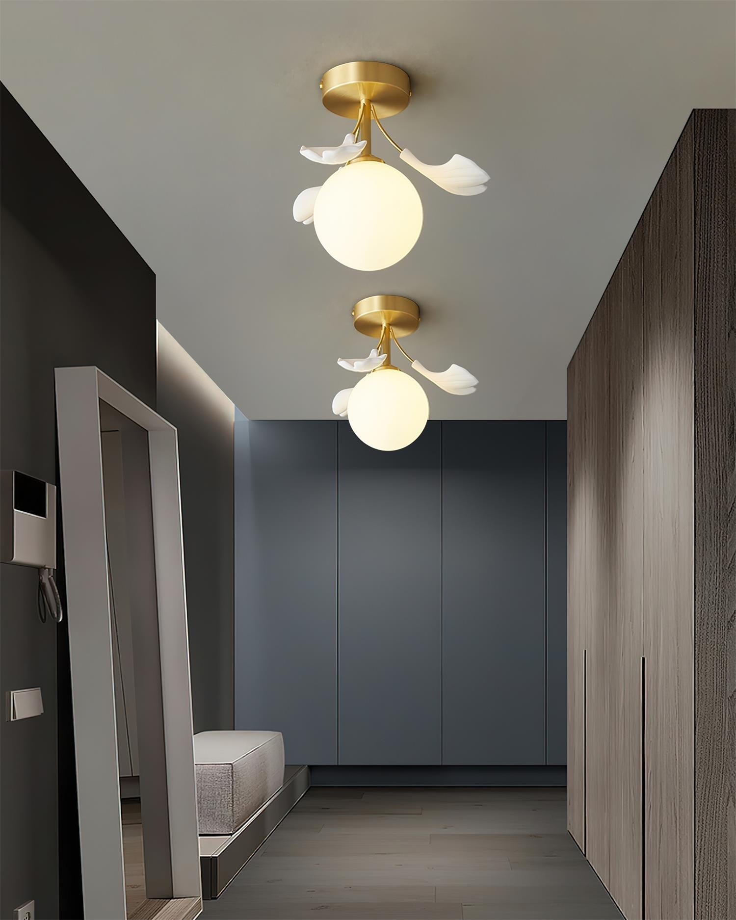 Ginkgo Rosalia Ceiling Light