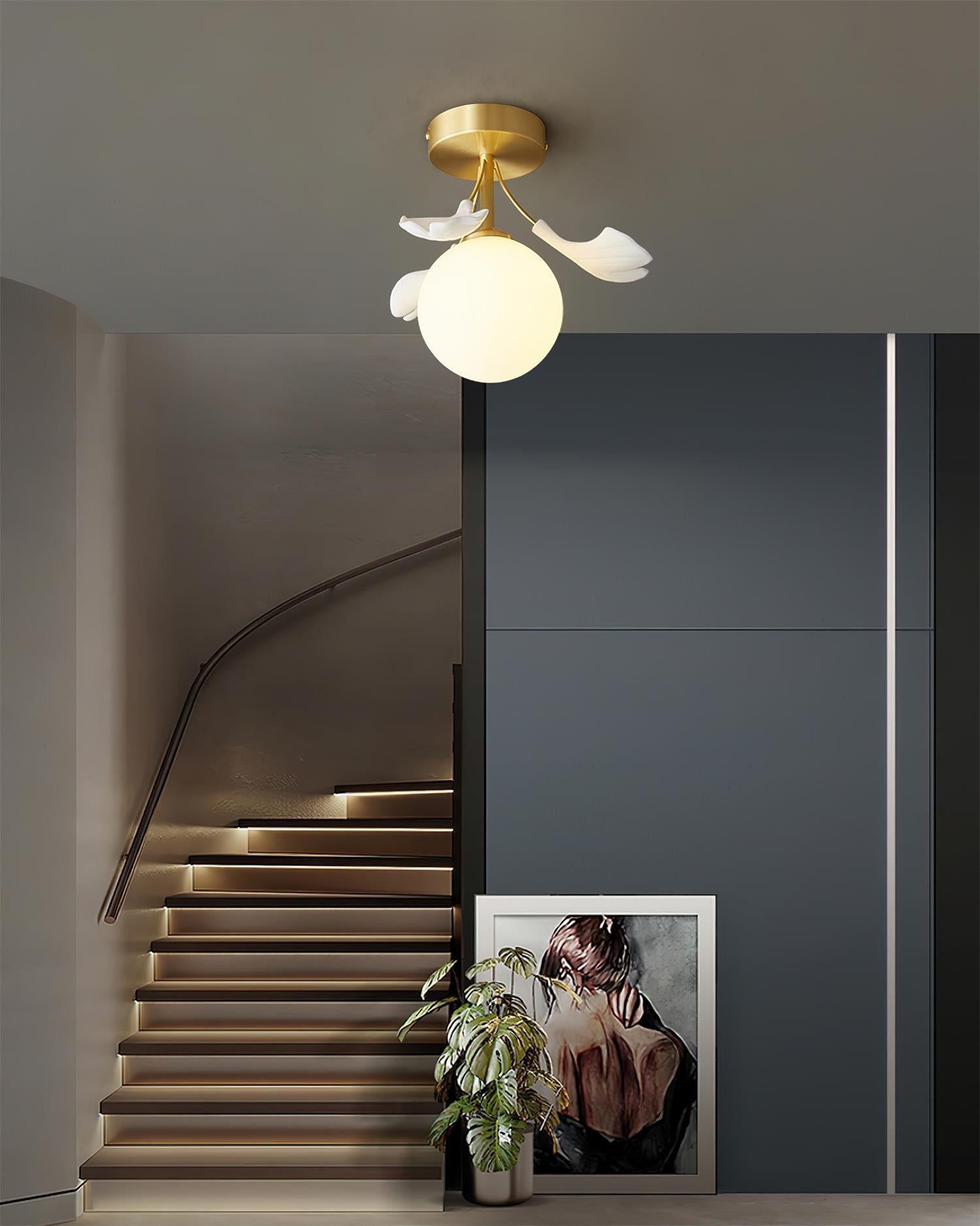 Ginkgo Rosalia Ceiling Light