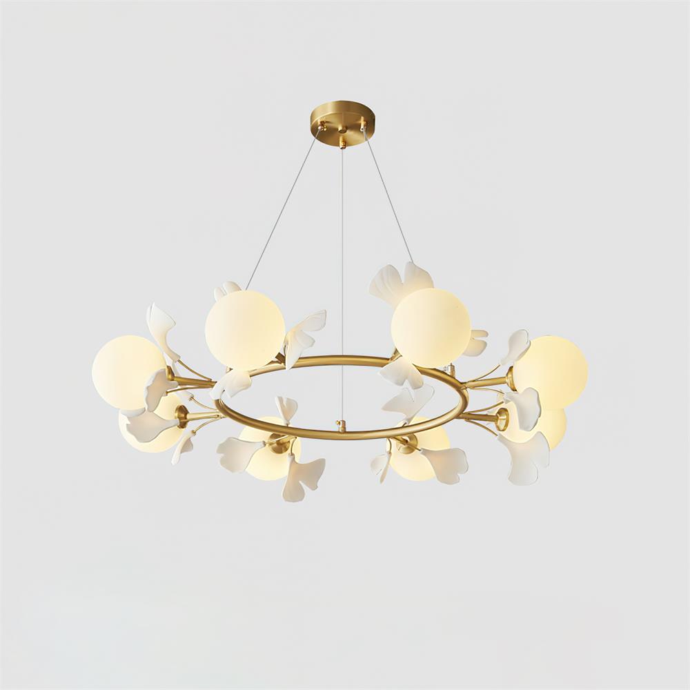 Ginkgo Rosalia Chandelier