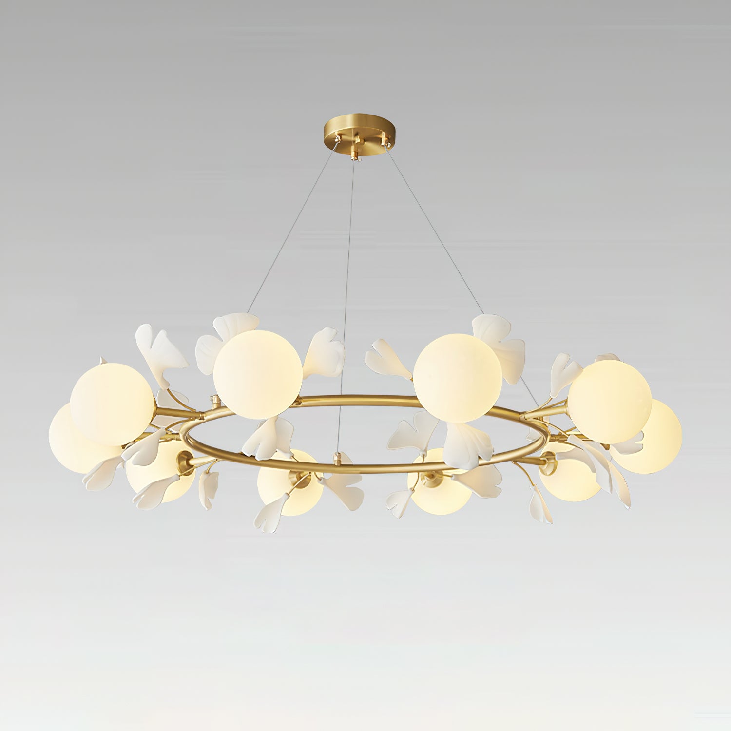 Ginkgo Rosalia Chandelier
