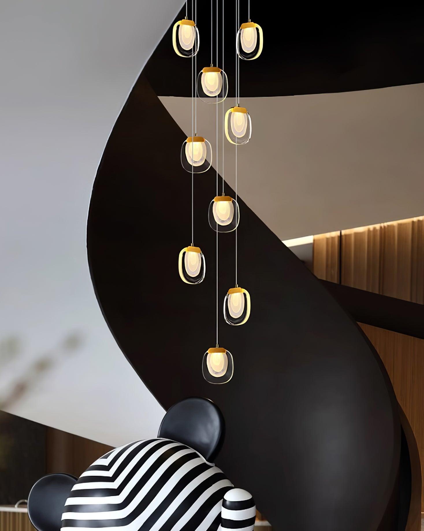 Glass Ripples Pendant Lamp