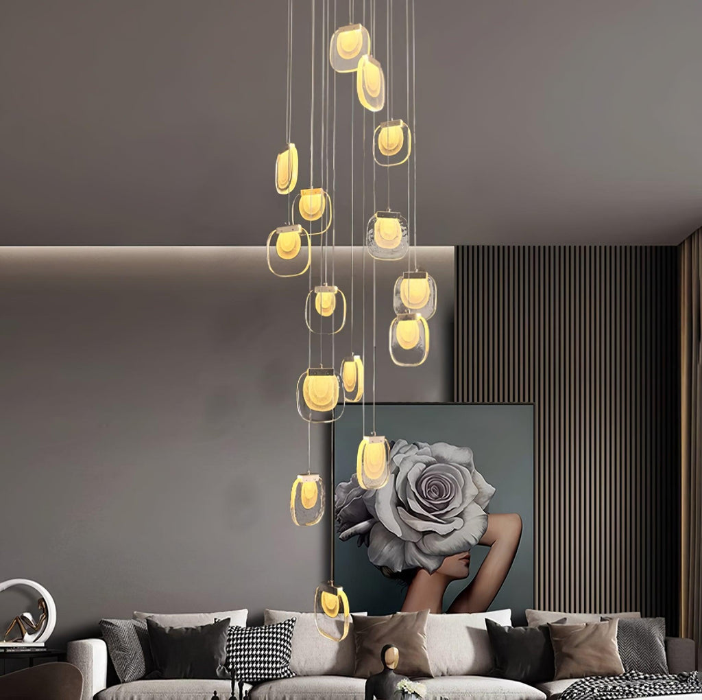 Glass Ripples Pendant Lamp