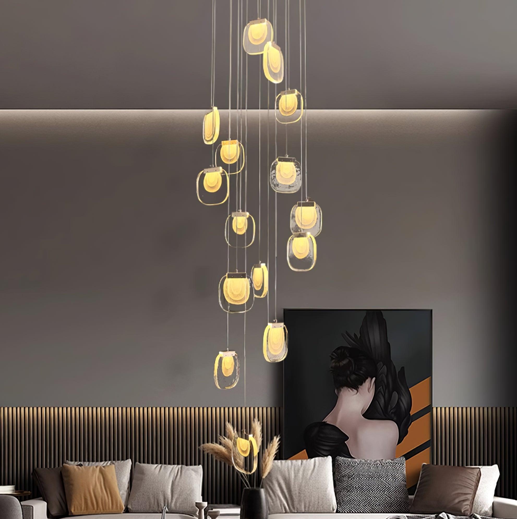 Glass Ripples Pendant Lamp