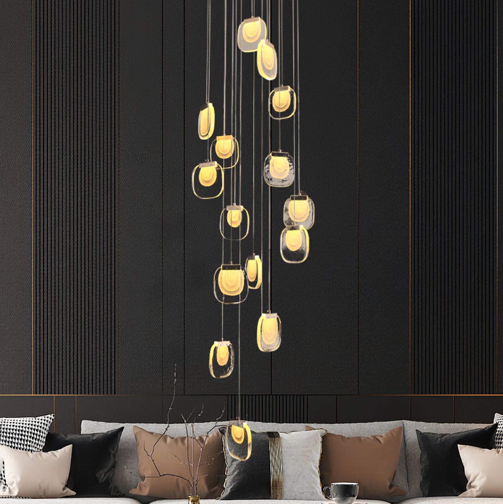 Glass Ripples Pendant Lamp