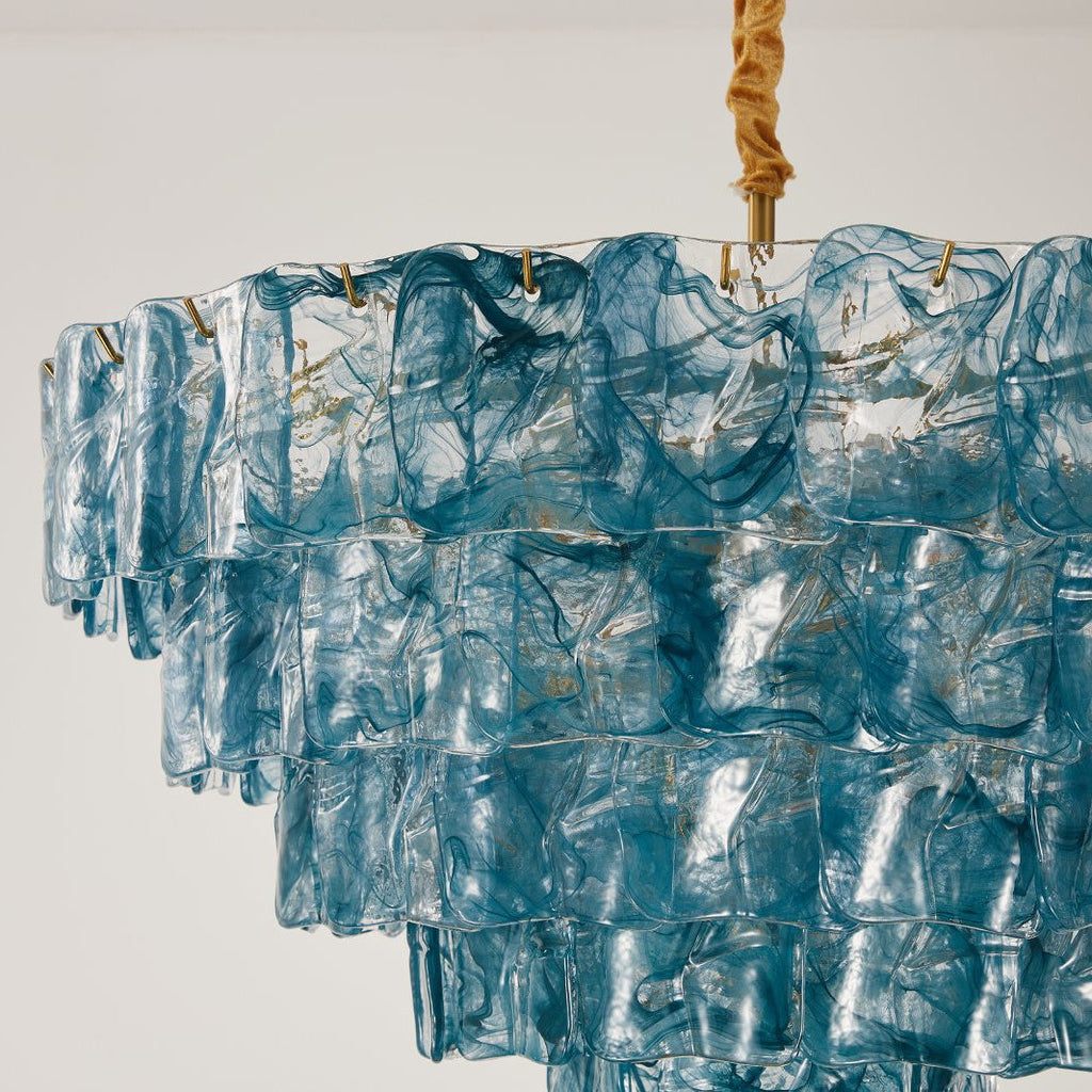Glazed Tier Chandelier