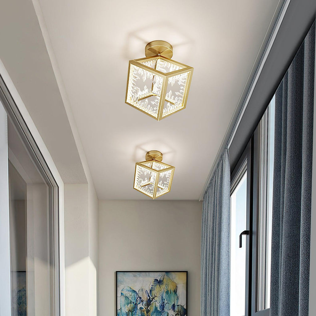 Gold Kristy Ceiling Light