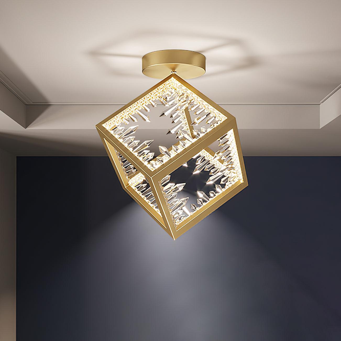 Gold Kristy Ceiling Light