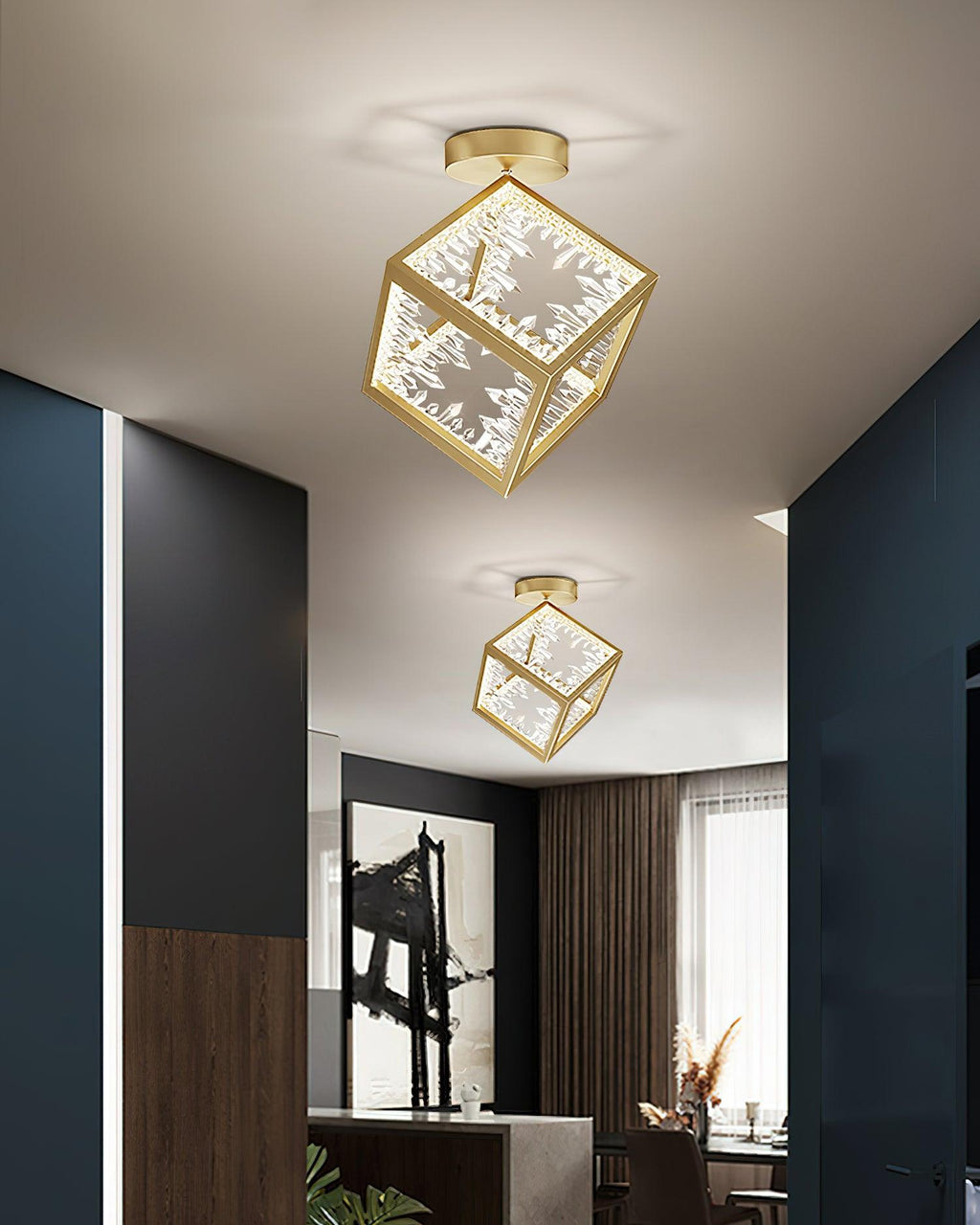 Gold Kristy Ceiling Light