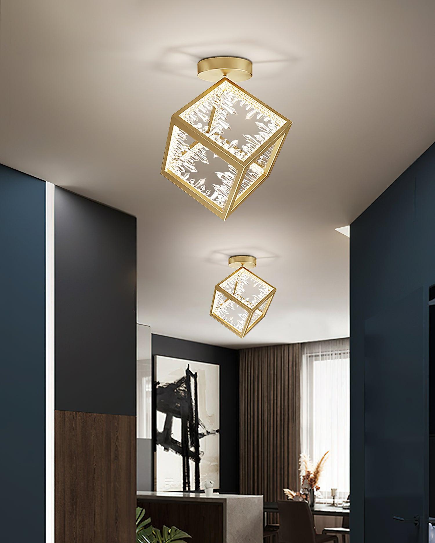Gold Kristy Ceiling Light
