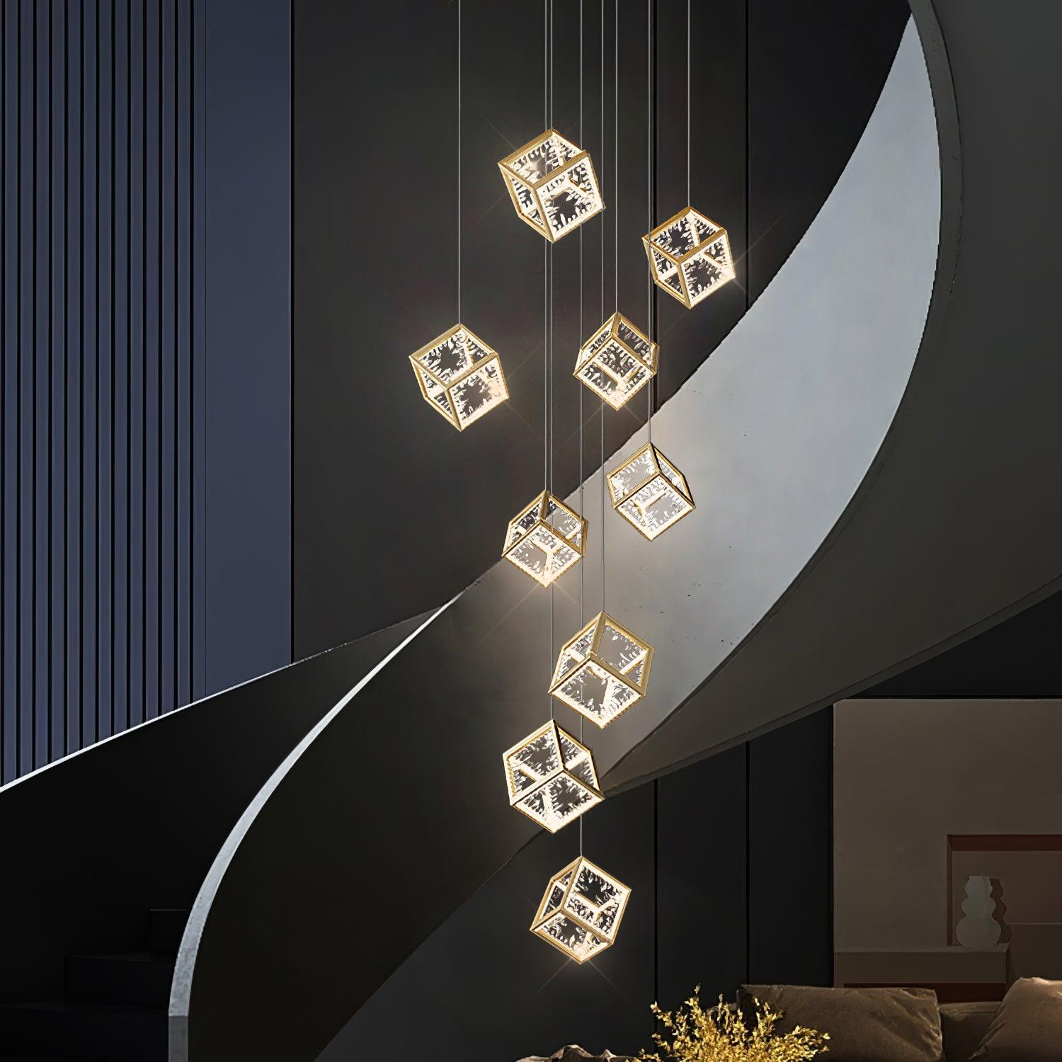 Gold Kristy Chandelier