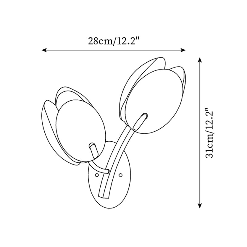 Grace Flower Wall Lamp
