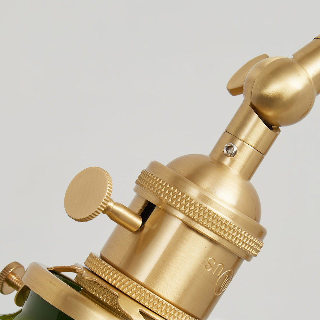Green Bell Wall Lamp
