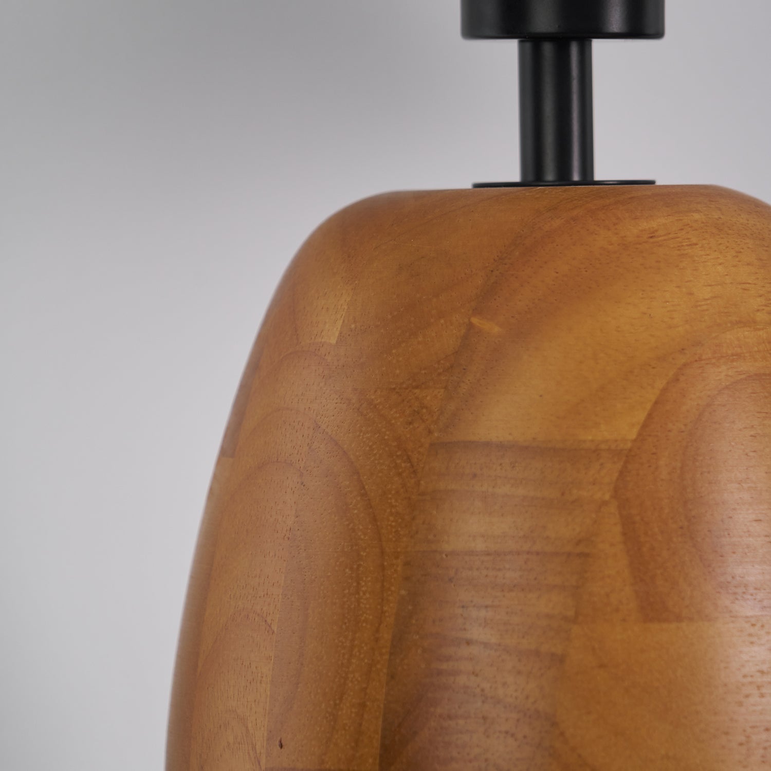Groove Wood Table Lamp