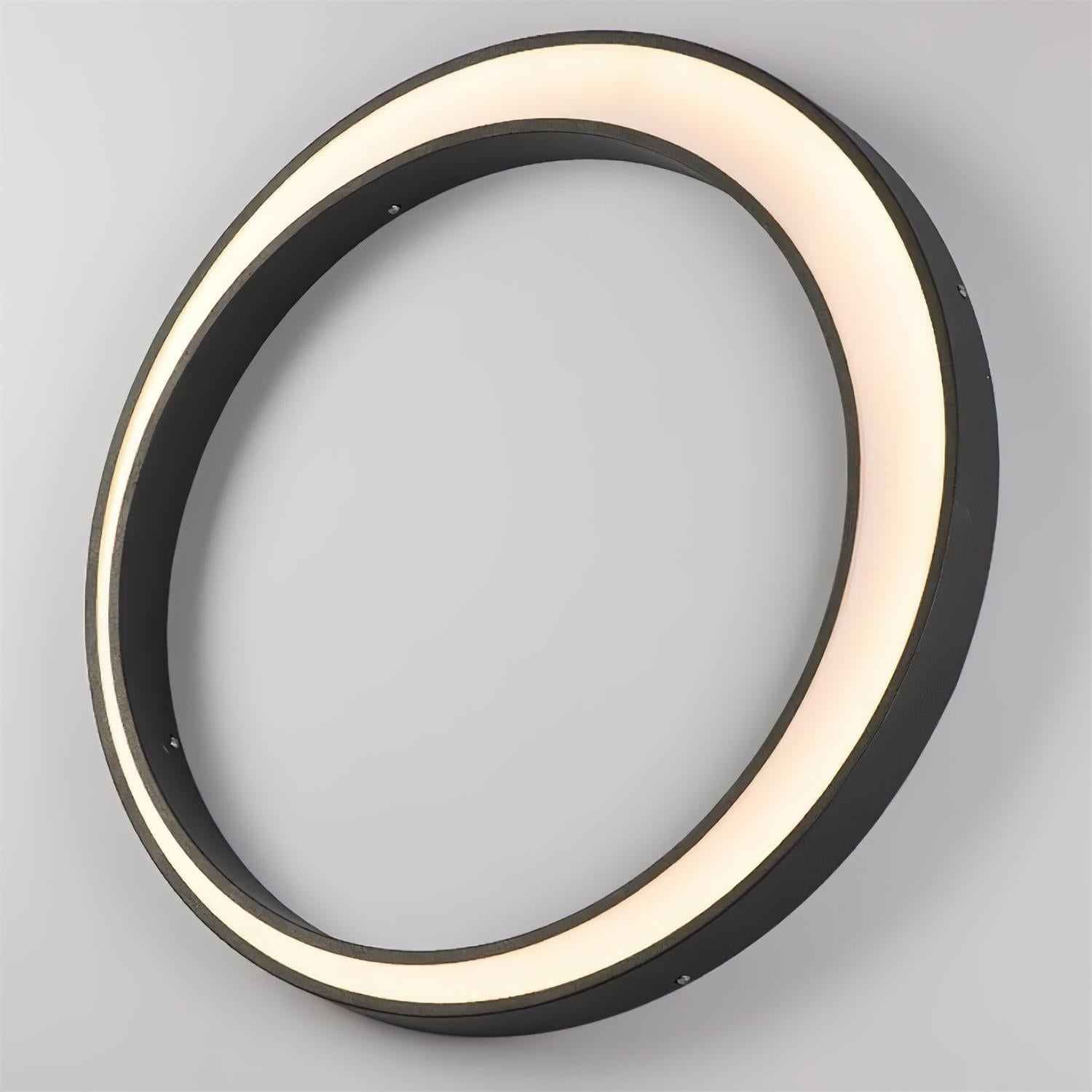 Half Moon Outdoor Wall Lamp