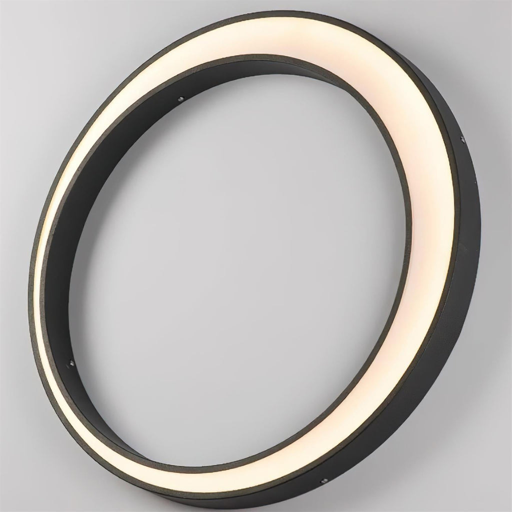 Half Moon Outdoor Wall Lamp